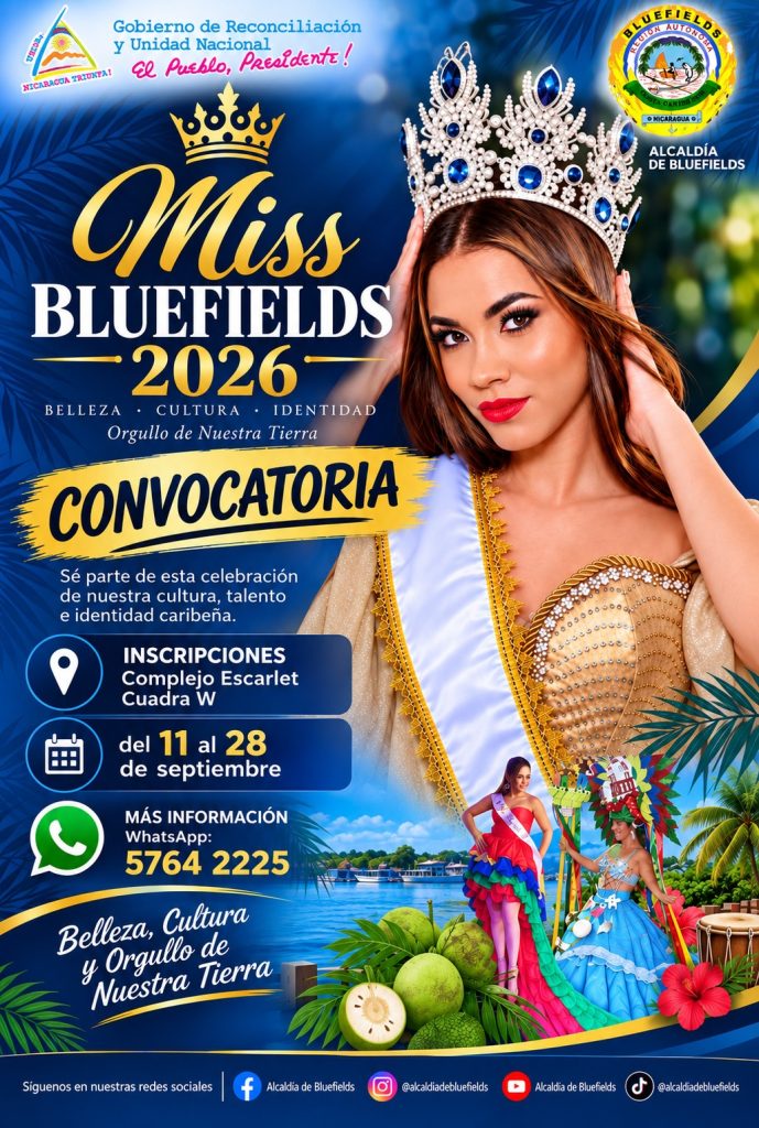 Certamen Miss Bluefields 2026